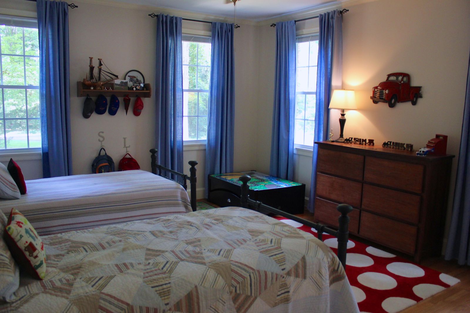 Life With Triplets Plus One The Boys Room