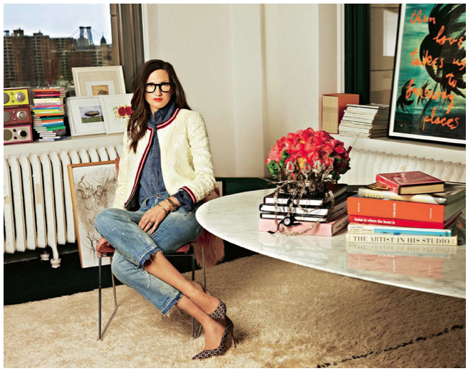 One Fine Day Monday Moodboard Jenna Lyons' Office
