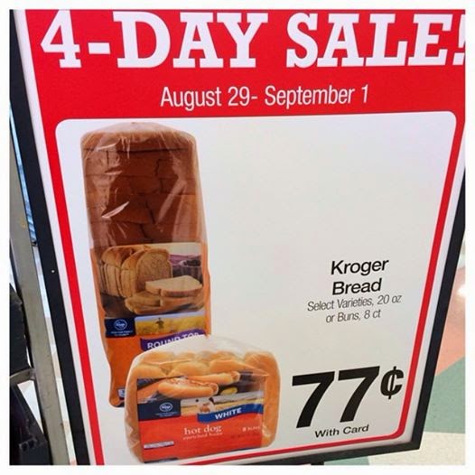 Kroger Bread 0.77!