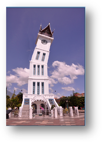 taufiqh blog: Membuat gambar sketsa jam gadang