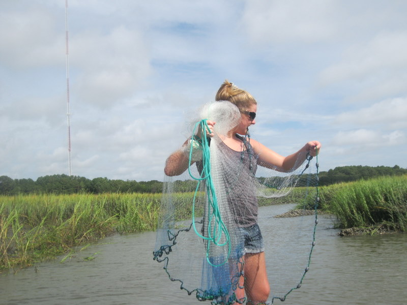 We Are The World How To Cast Net Shrimp and Small Bait for Fishing