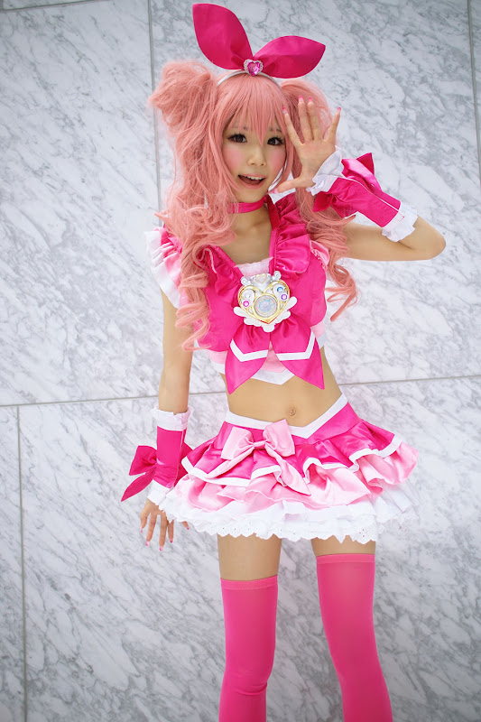 CosRain.Com Midori HIMEMIYA MAHORE＇s COSPLAY - Cure Melody