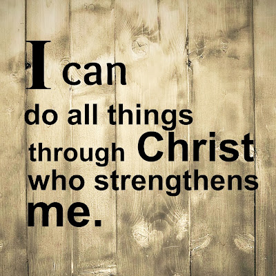 I can do all things 