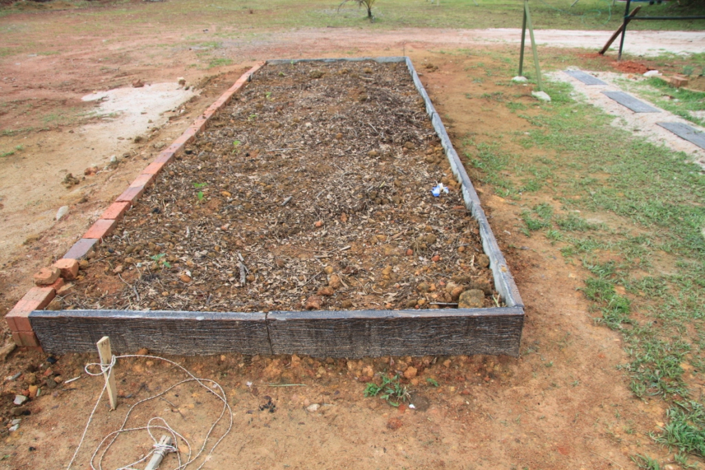 My little vegetable garden: Garden Design and it's outcome