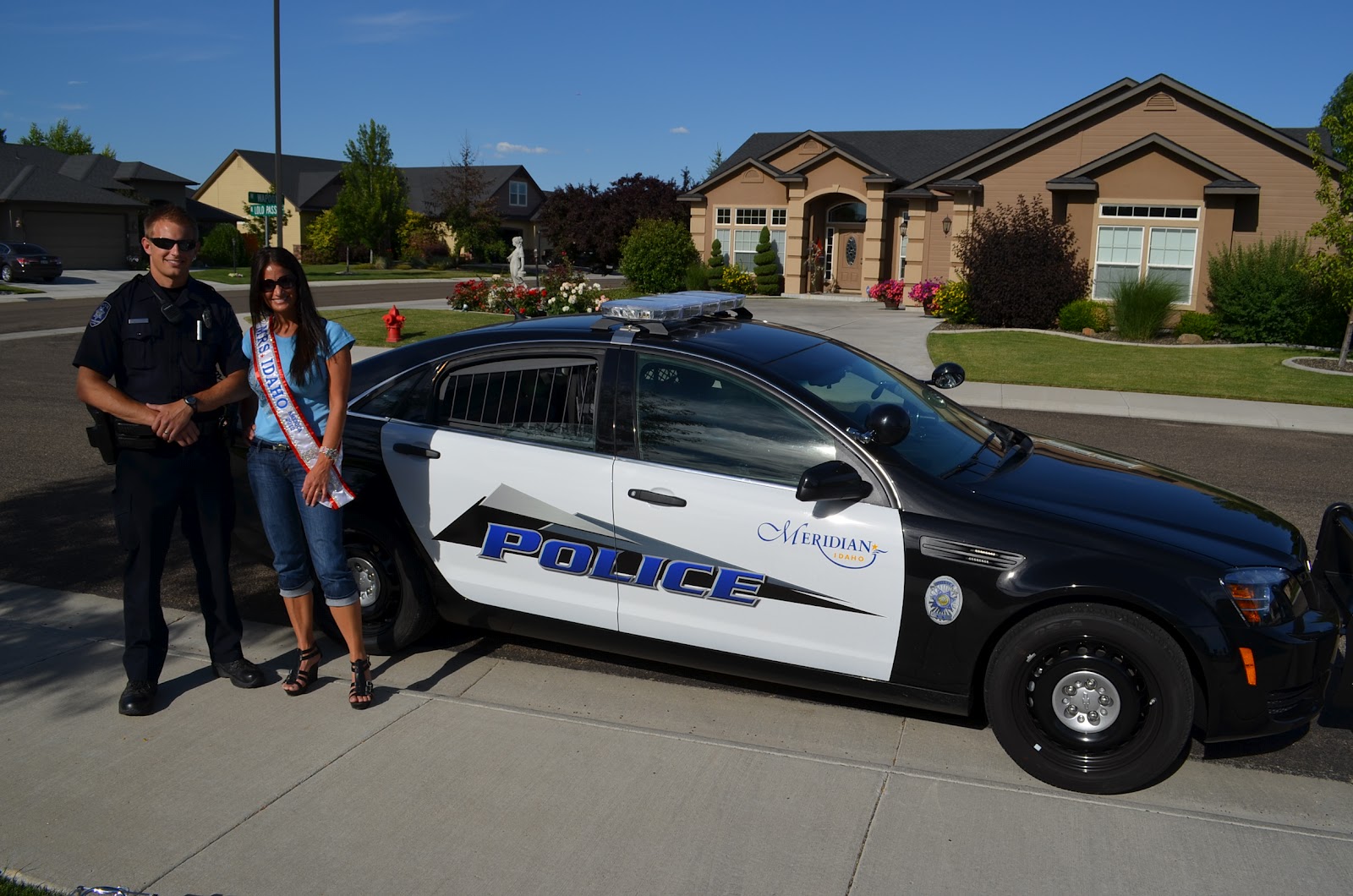 Mrs. Idaho America 2012 Ridealong with Meridian Police JULY 1st