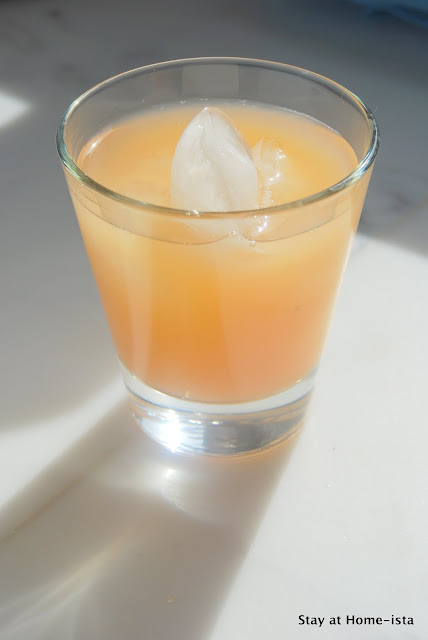 greyhound cocktail of grapefruit juice and vodka