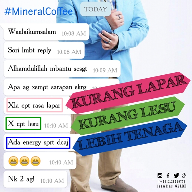 Diet Sihat dengan Mineral Coffee