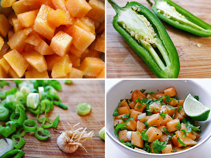 Cooking Weekends Blackened Catfish with Cantaloupe Salsa