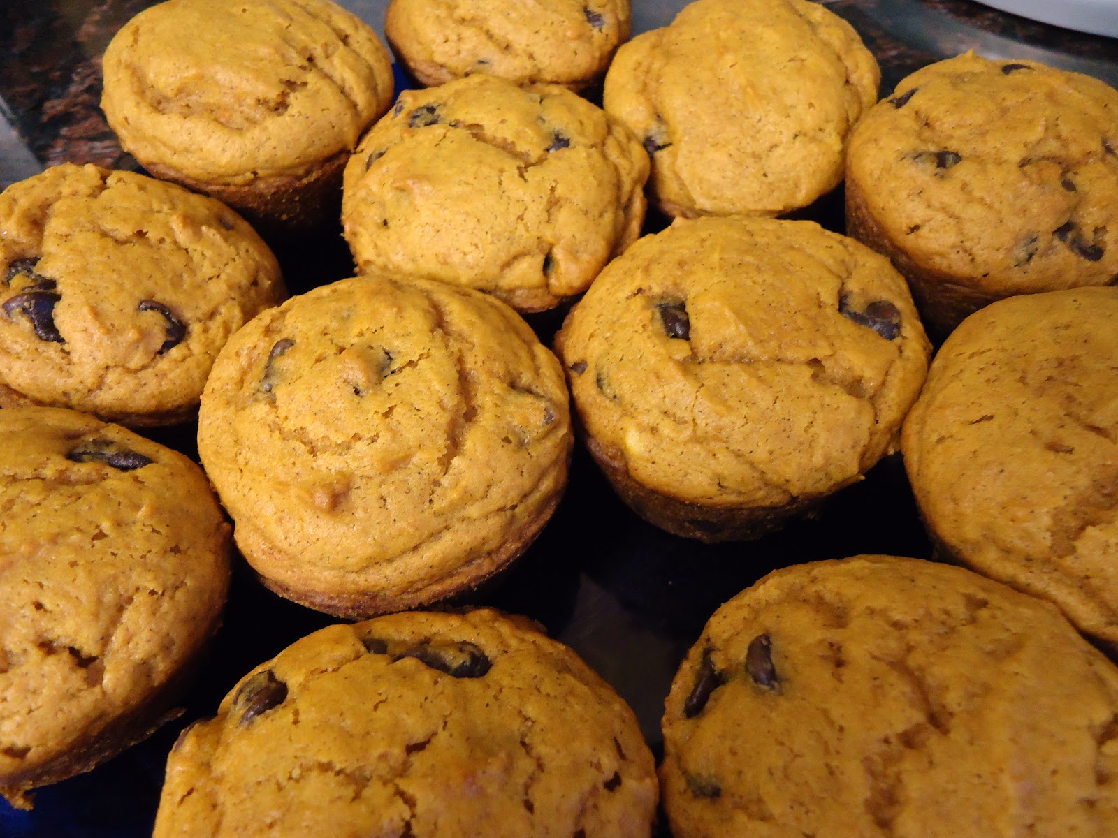Egg Allergy Cooking Pumpkin Chocolate Chip Muffins {Eggfree, Dairyfree}