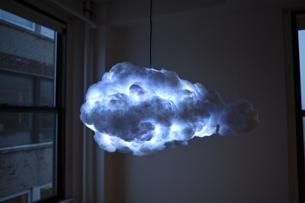 Cloud lamp by Richard Clarkson Studio