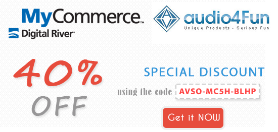 Mycommerce/Audio4fun coupon code 2014