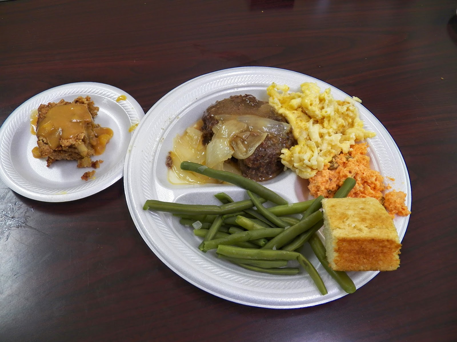 Senior Lunches the past couple of weeks Sid's Sea Palm Cooking