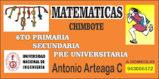 PROFESOR DE MATEMATICAS EN CHIMBOTE Y NUEVO CHIMBOTE