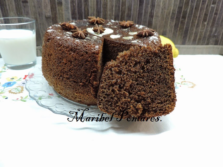 Torta De Magdalena Con Harina De Algarroba.
