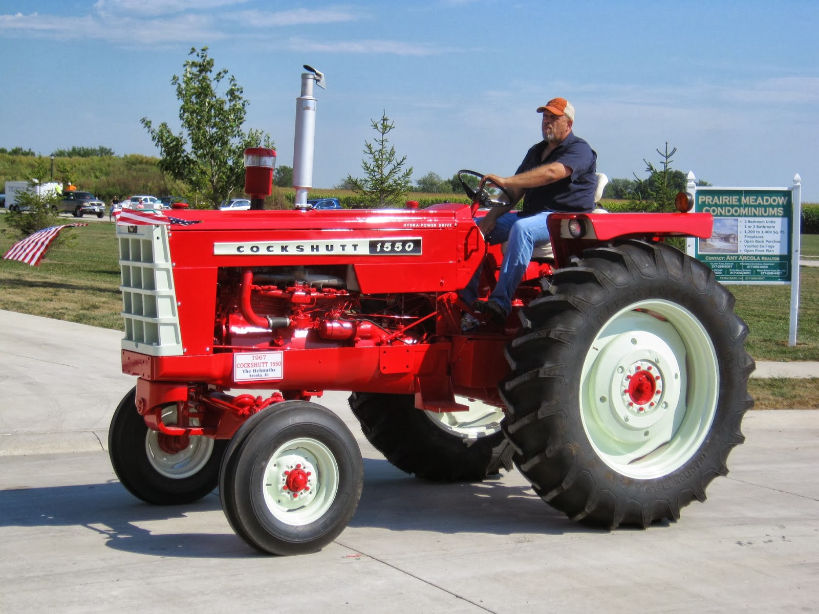 Observations in Agriculture Interesting Red Tractor