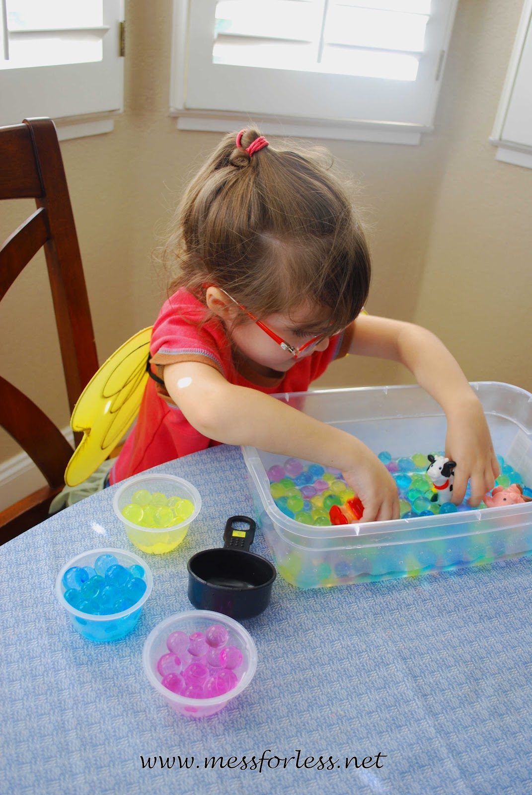Creative Play With Water Beads Mess For Less