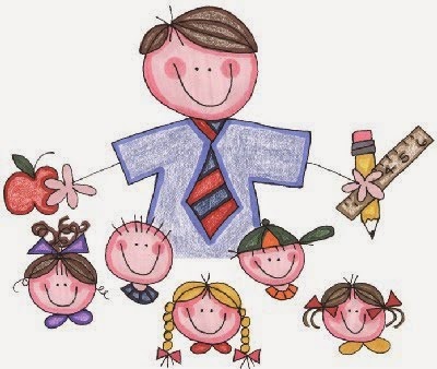 Jornada Docente De Alumnos Chicas De Caricatura Y Maestras Amor