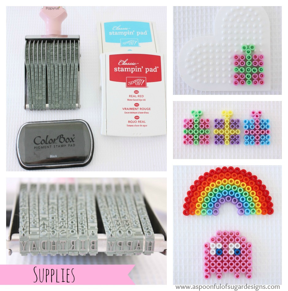 Quick Cards Using Hama Beads - A Spoonful of Sugar
