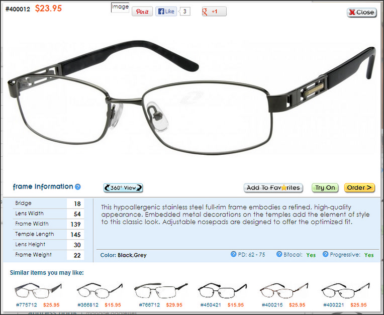 Low Cost, High Quality Eyeglasses at Zenni Optical