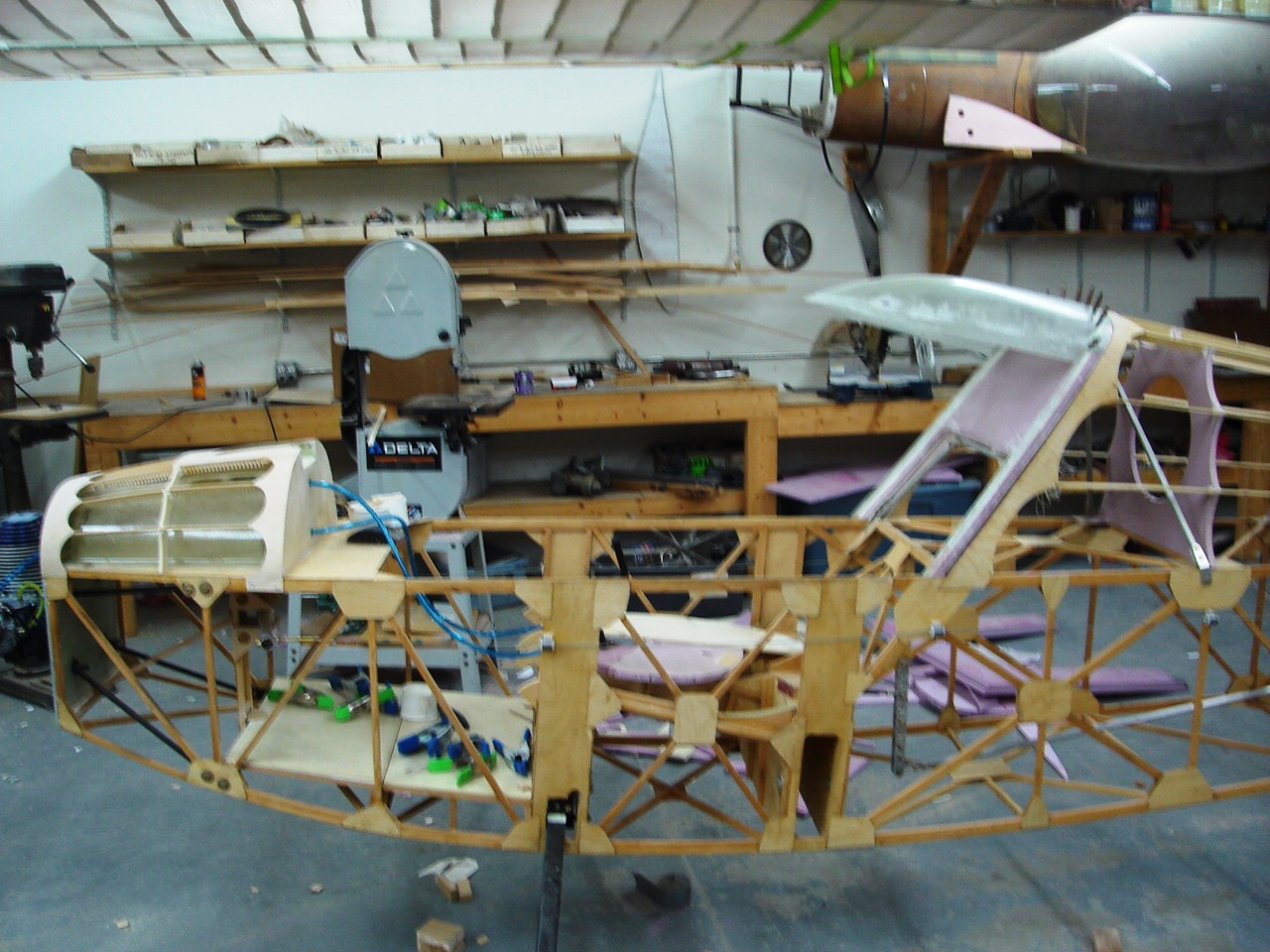 Robin Ultralight FWD fairing and canopy attach