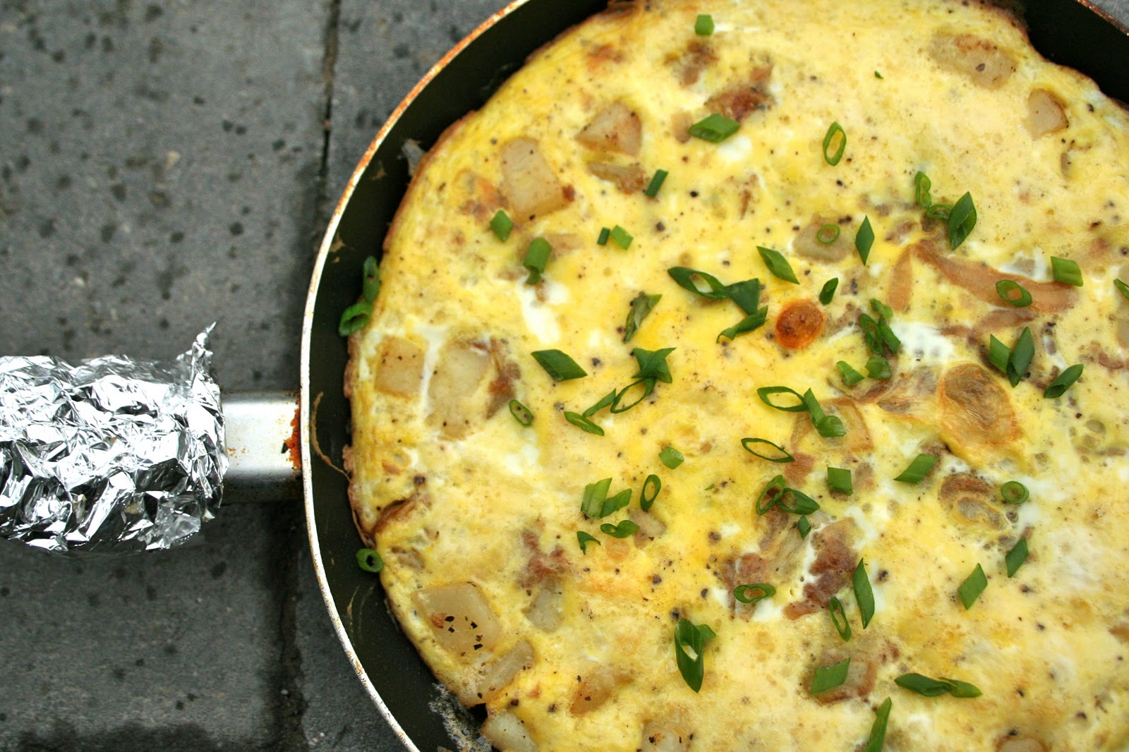 Meal Planning 101 Balsamic Caramelized Onion and Potato Frittata