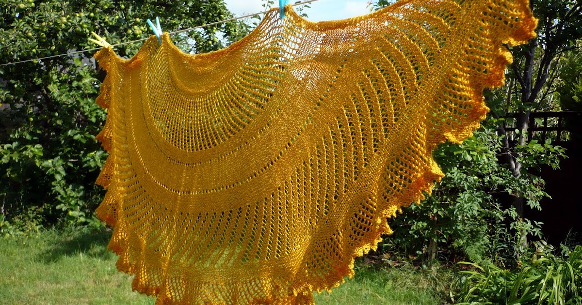 stitched shawl