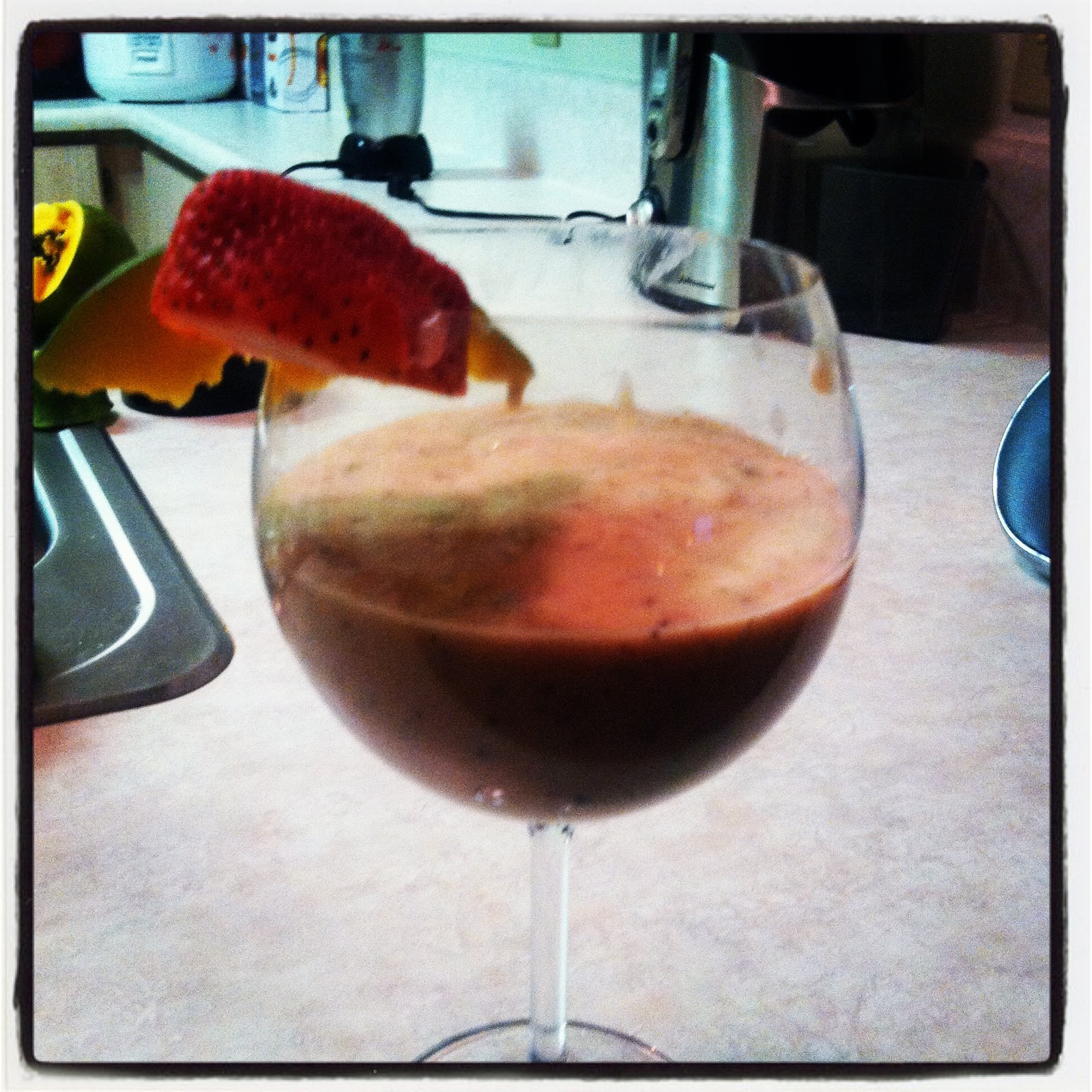 Blogging Boise Fruit Smoothie and Face Mask