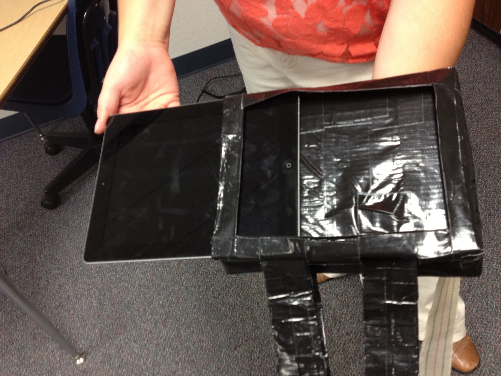 No Limits to Learning iPad Case with Duct Tape?