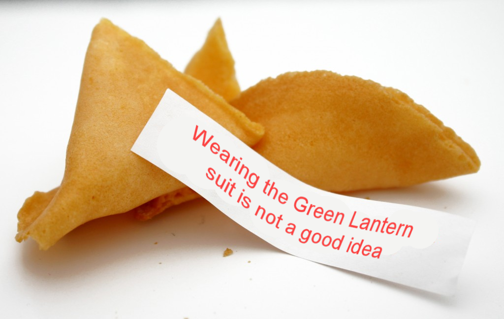 Slap The Penguin Fortune Cookie Green Lantern