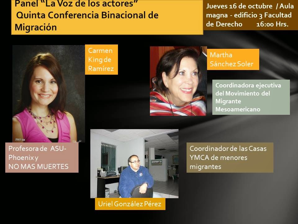 Panel "La voz de los actores"