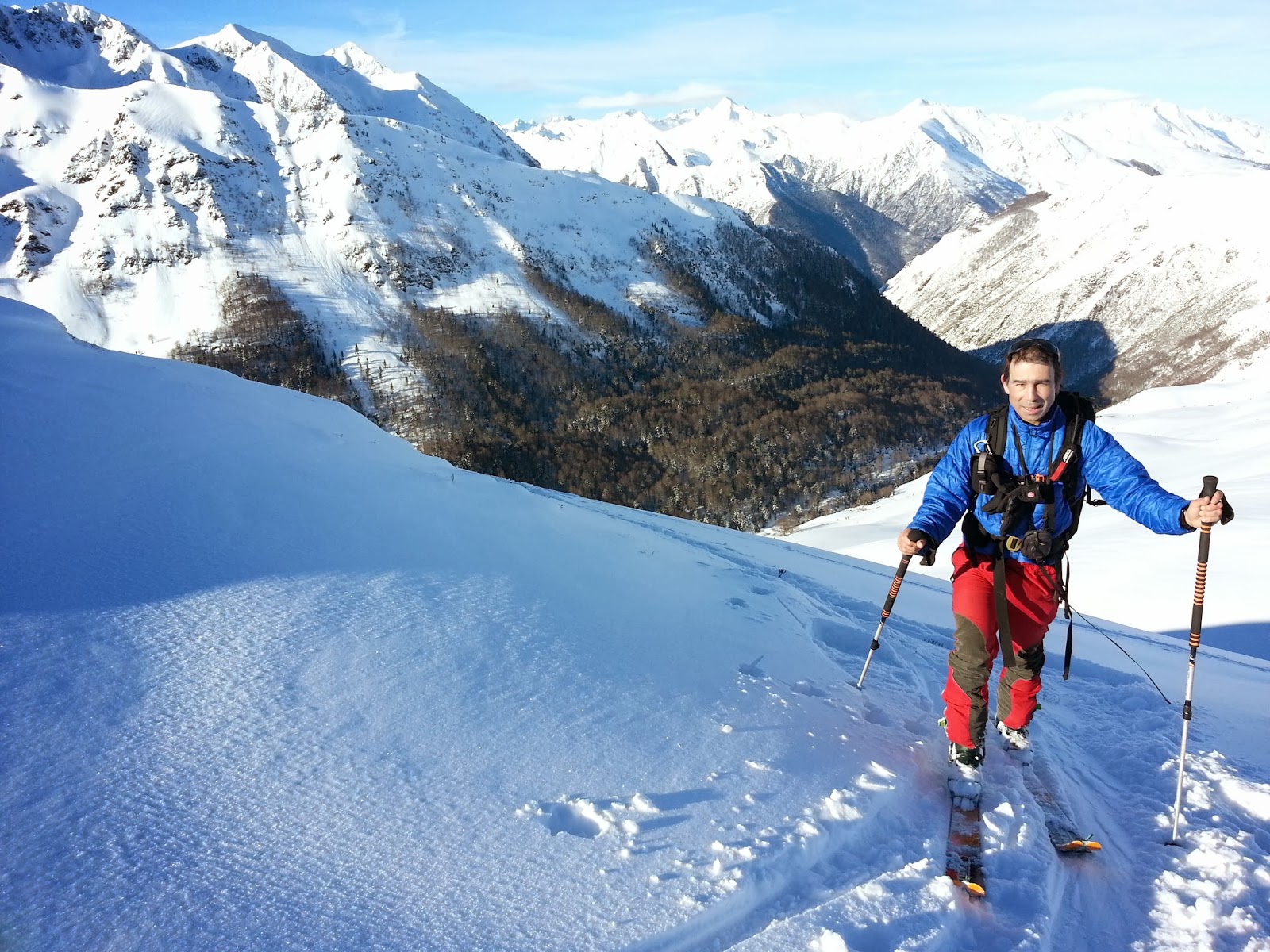 Pirineos:Esqui de montaña en Hautacam