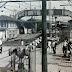 Estação de Santo André nos anos 1970