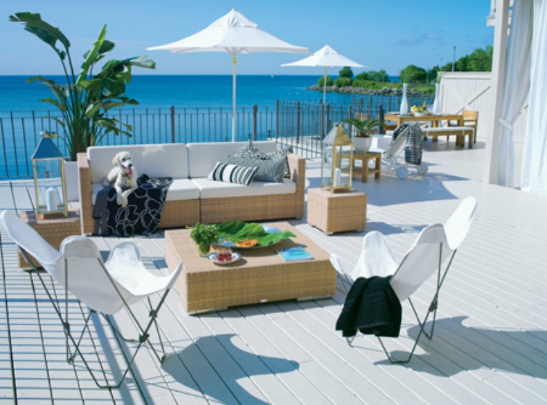 Coastal Home Spotted from the Crow's NestBeach House TourGansevoort