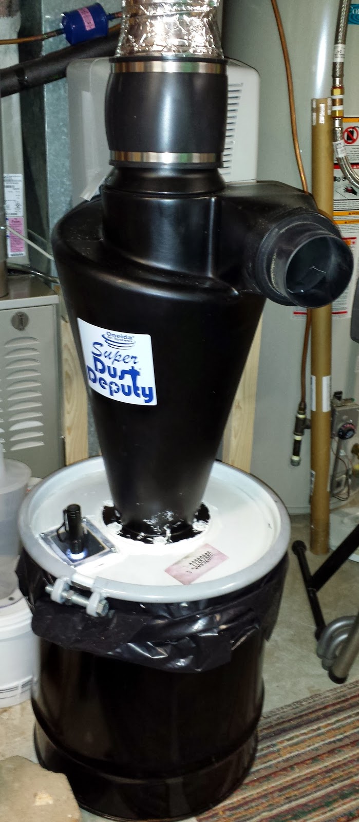 Lilly's Crazy Home Souped Up Harbor Freight Dust Collector