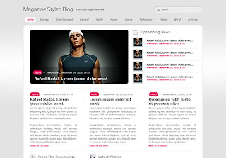 Magazine Styled Blog Layout Magazine Styled Blog Layout