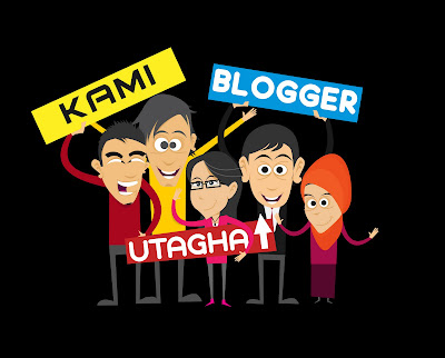 Ni aktiviti pertama yang Nik join untuk Kelab Kami Blogger Utagha