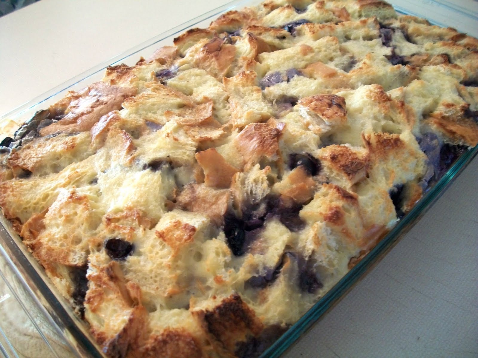 My Kind of Cooking Blueberry Strata