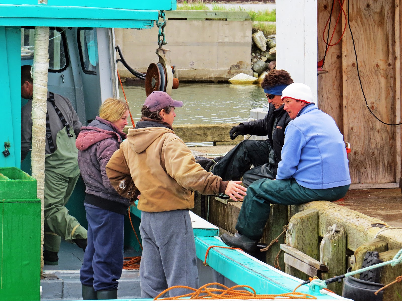 A Cape Breton, Nova Scotia, Photo Gallery Sea Whip Boat Maintenance