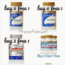 Promotion Shaklee this month!! FEBRUARY 2015