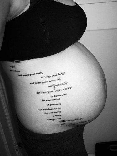 Tattoos During Pregnancy