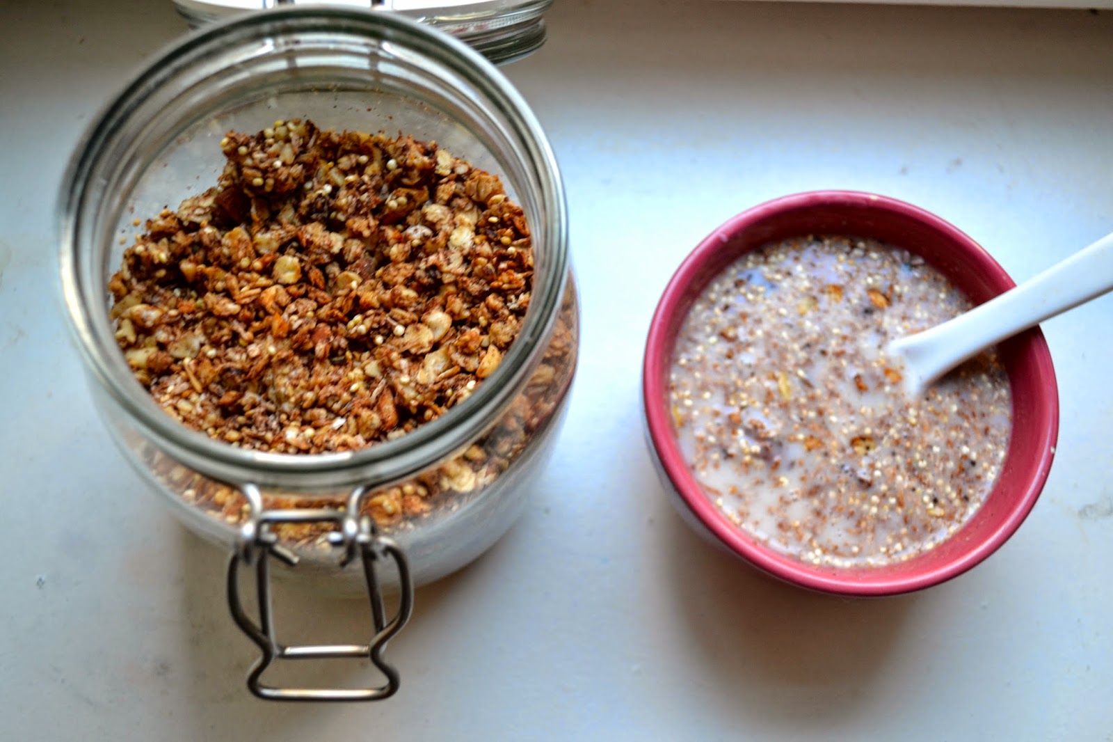 Granola chocolat à l'avoine et quinoa soufflé CookissCool