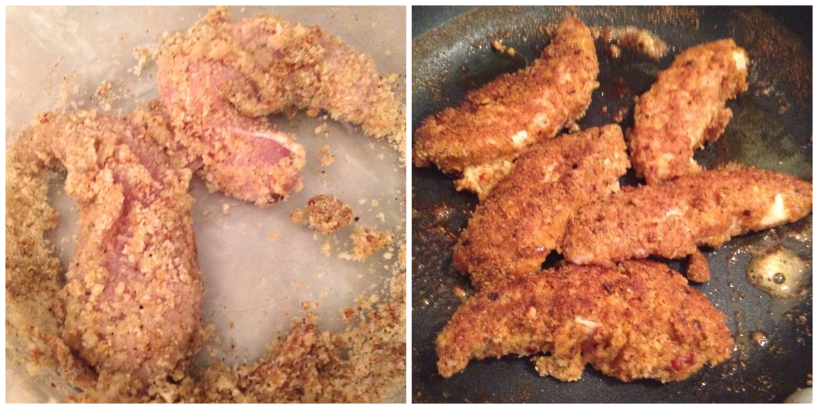 Kate's Keto Cookbook Almond Flour Chicken Strips