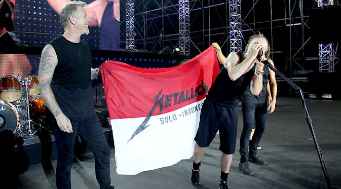 Akhirnya Metallica Rilis Video Konsernya di Jakarta