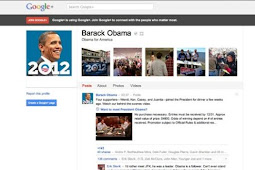 Barack Obama Join on Google +
