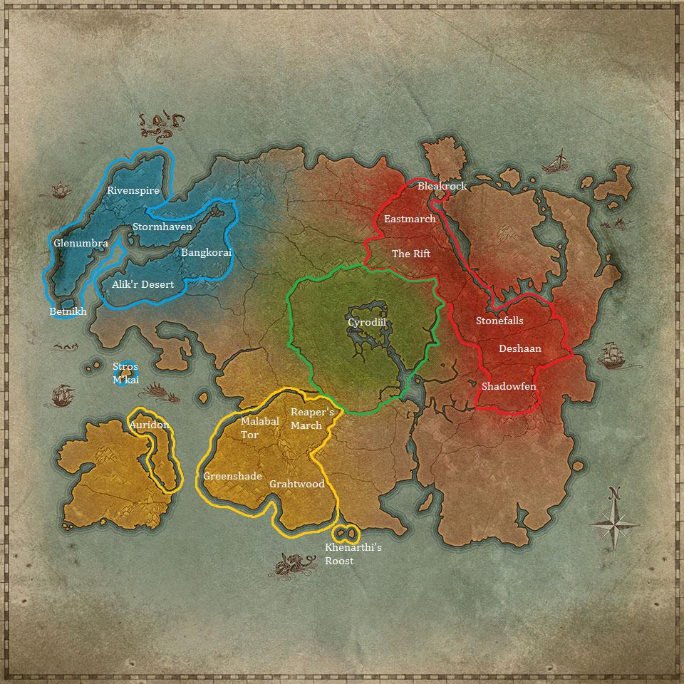 Tall and tiny Exploring the World Elder Scrolls Online