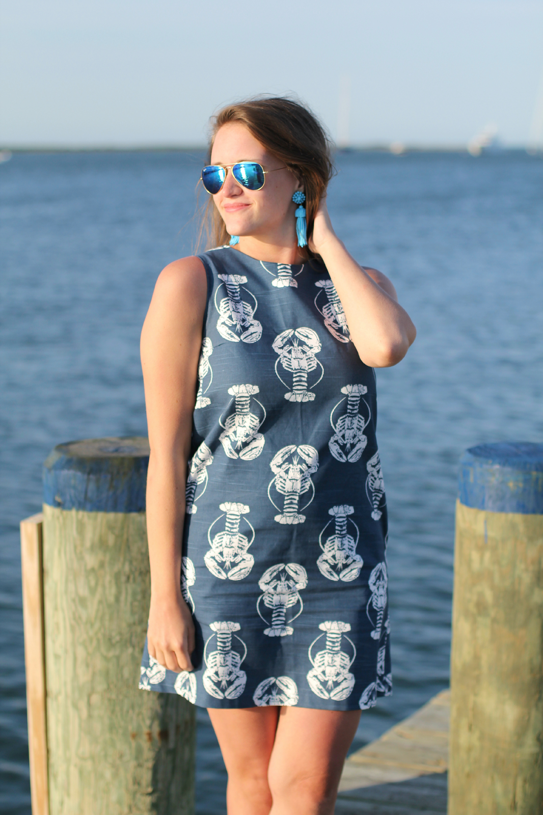 Love, Lilly Lobster Dress New York City Fashion and Lifestyle Blog
