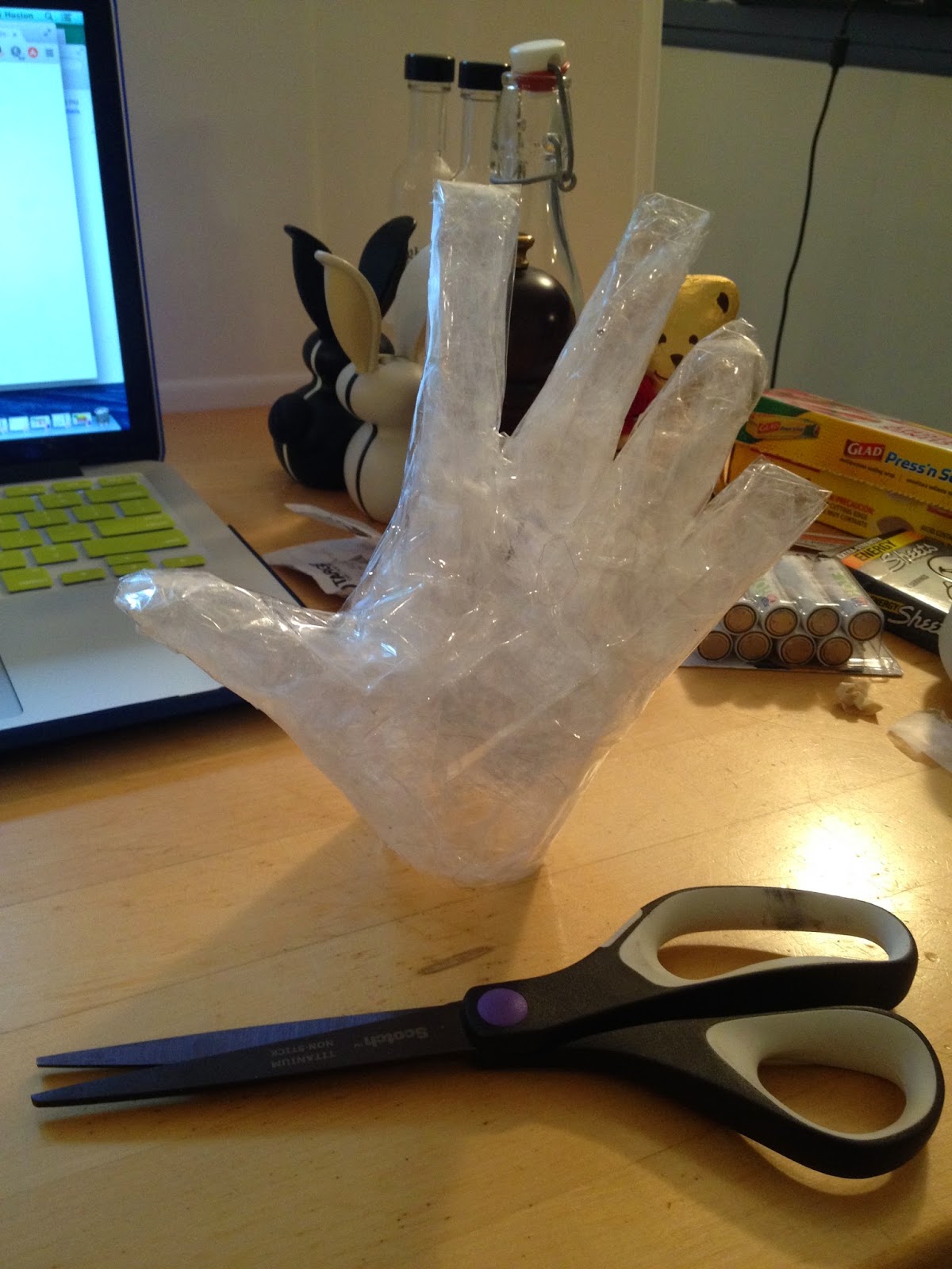 eHuston Exploring Art Packing Tape Sculptures