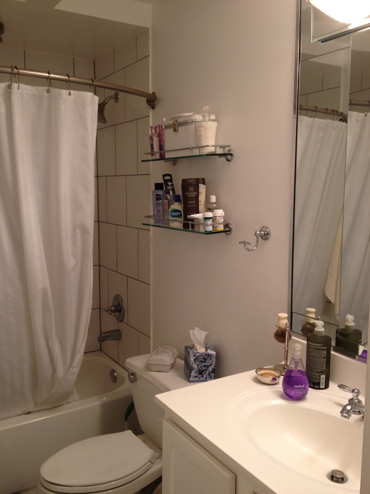 Home Sweet Loft Geometric Painting for Bathroom