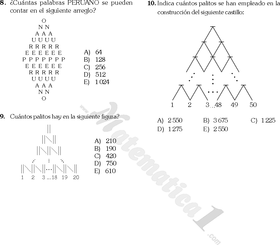 EJERCICIOS DE INDUCCION MATEMATICA ejercicios de induccion matematica: