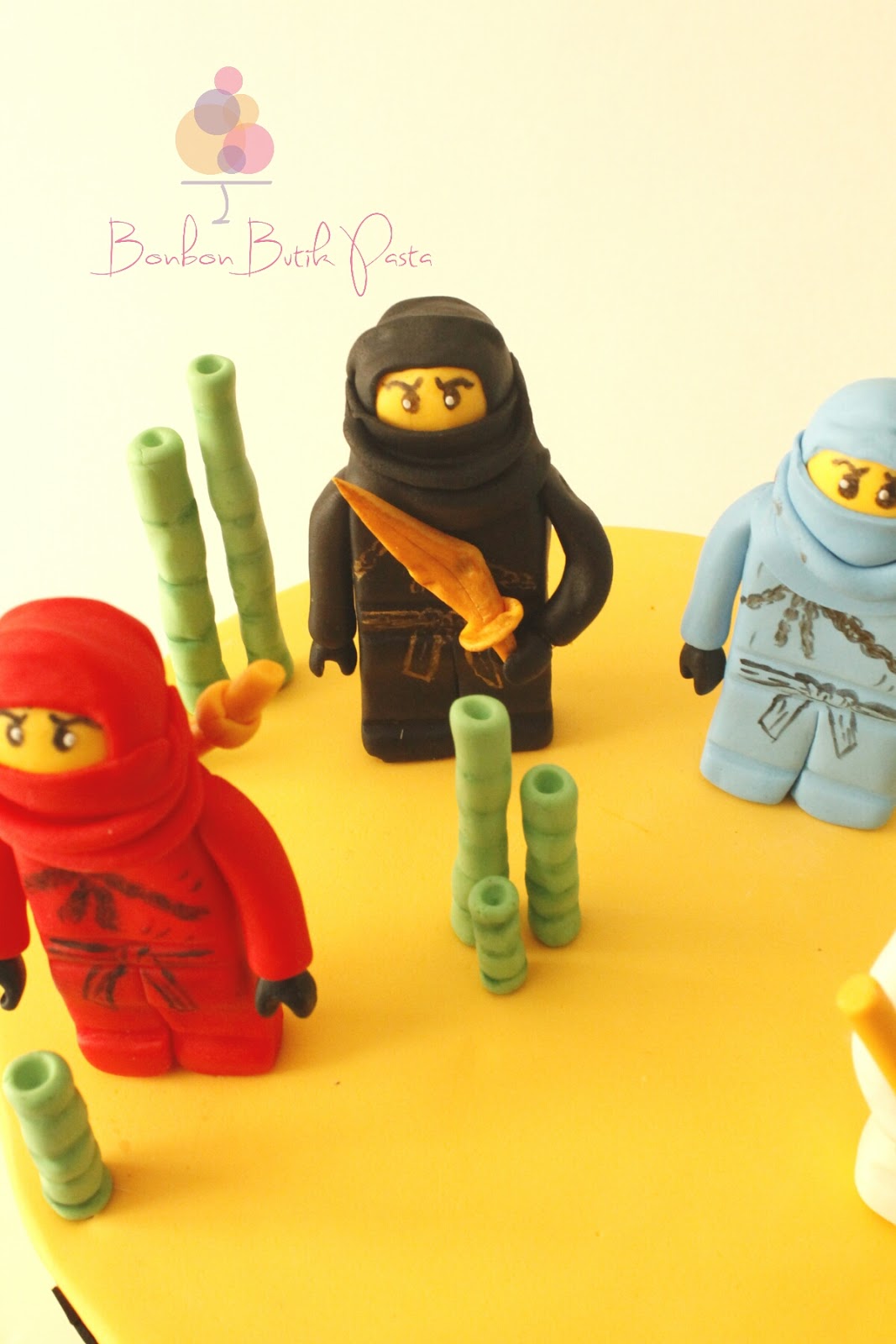 Bonbon Butik Pasta lego ninjago doğum günü pastası